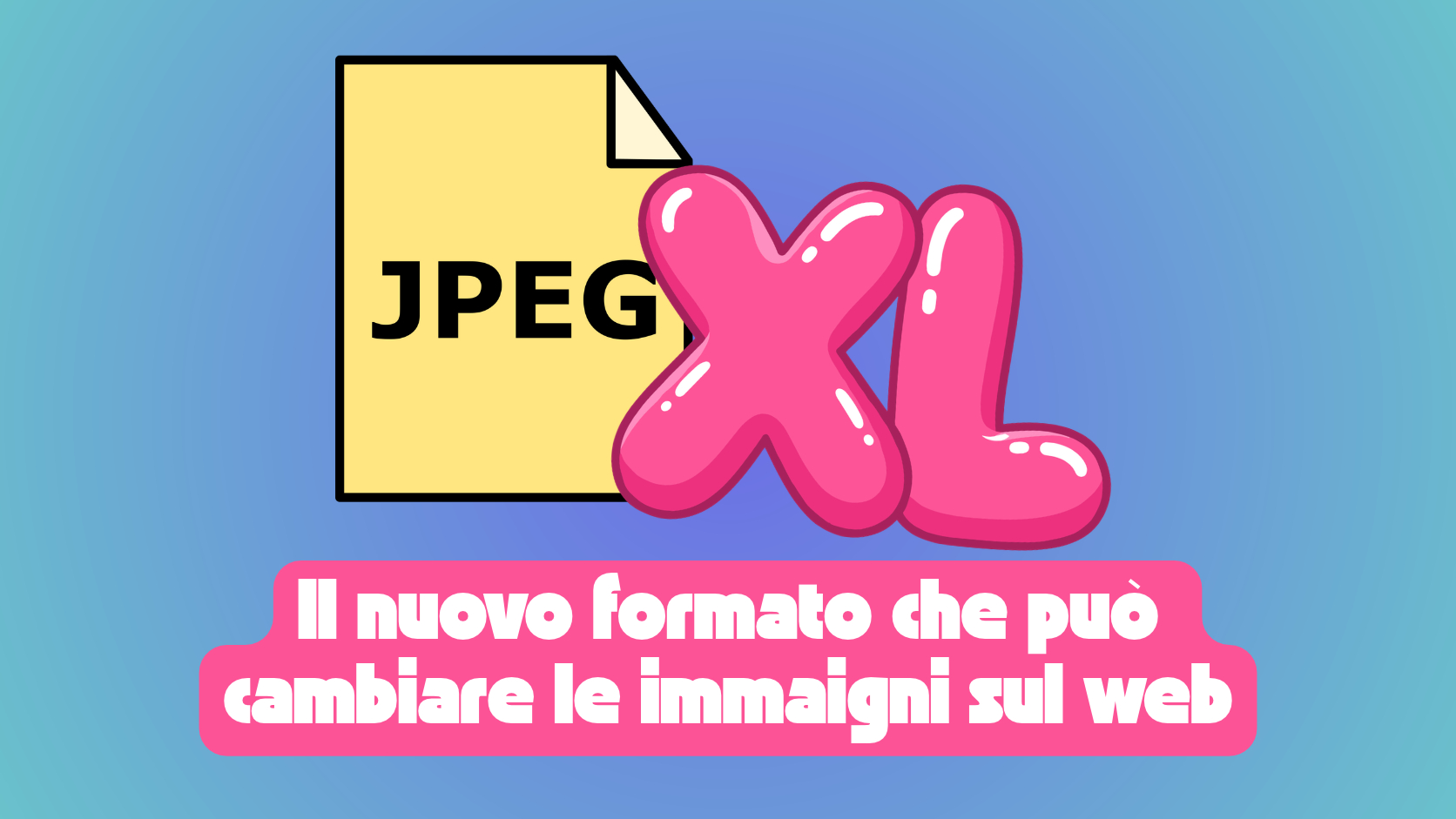 Confronto tra una fotografia JPEG e la versione JPEG XL con le rispettive dimensioni